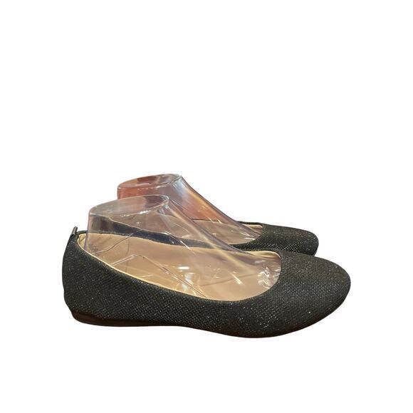 Easy Spirit e360 Black Glitter Sparkle Round Toe Ballet Flats 8.5 - Picture 7 of 10